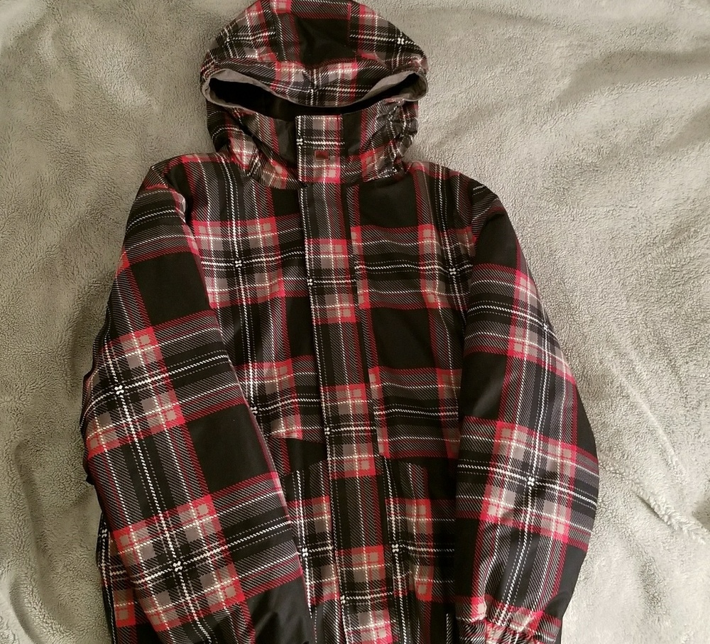 Quiksilver° plaid jacket